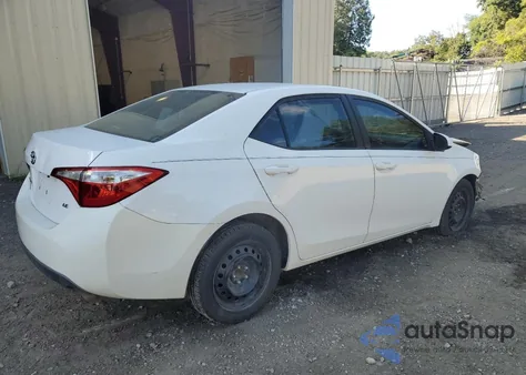 2015 Toyota Corolla L из США, поврежденный, VIN 2T1BURHE9FC410490